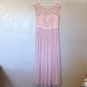 David’s bridal bridesmaid dress